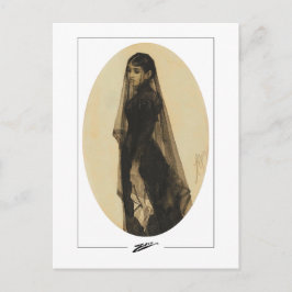 Anders Zorn #344 - Kunstkaart Briefkaart