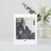 Anders Zorn #346 - Kunstmatig Briefkaart (Staand voorkant)