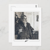 Anders Zorn #346 - Kunstmatig Briefkaart (Voorkant / Achterkant)