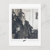 Anders Zorn #346 - Kunstmatig Briefkaart (Voorkant)