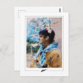 Anders Zorn #353 - Kunstmatig Briefkaart (Voorkant / Achterkant)