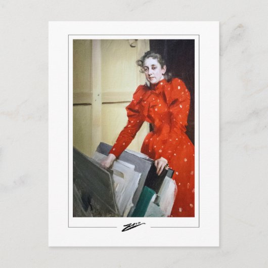 Anders Zorn #363 - Kunstkaart Briefkaart (Voorkant)