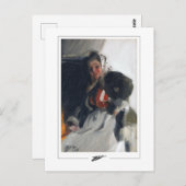 Anders Zorn #368 - Kunstmatig Briefkaart (Voorkant / Achterkant)