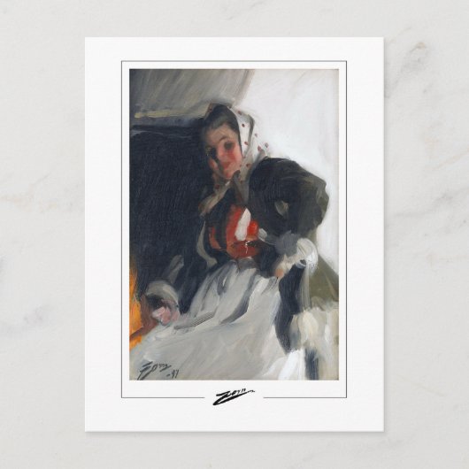 Anders Zorn #368 - Kunstmatig Briefkaart (Voorkant)