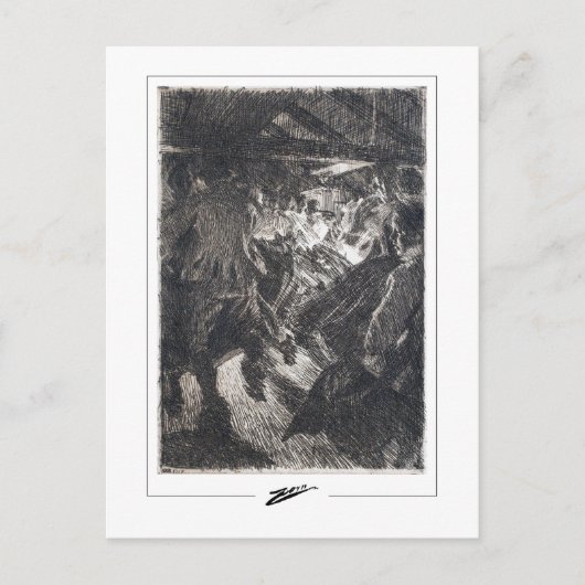 Anders Zorn #371 - Kunstmatig Briefkaart (Voorkant)