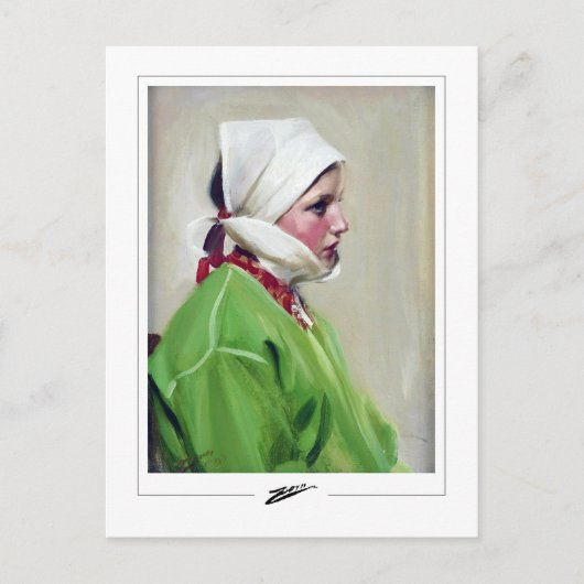 Anders Zorn #378 - Kunstkaart Briefkaart (Voorkant)