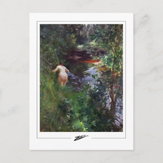 Anders Zorn #3 - Kunstkaart Briefkaart (Voorkant)