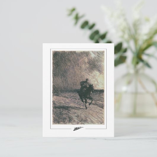 Anders Zorn #54 - Kunstkaart Briefkaart (Staand voorkant)