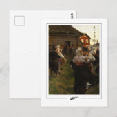 Anders Zorn #72 - Kunstkaart Briefkaart (Voorkant / Achterkant)