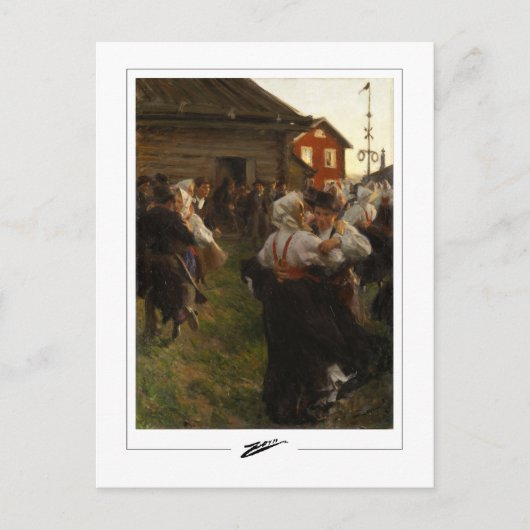 Anders Zorn #72 - Kunstkaart Briefkaart (Voorkant)
