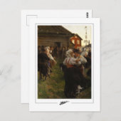 Anders Zorn #72 - Kunstmatig Briefkaart (Voorkant / Achterkant)