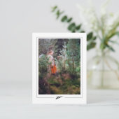 Anders Zorn #7 - Briefkaart met fijne kunst (Staand voorkant)