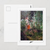 Anders Zorn #7 - Briefkaart met fijne kunst (Voorkant / Achterkant)