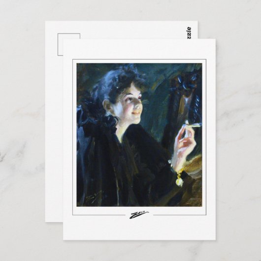 Anders Zorn #85 - Fine Art Briefkaart (Voorkant / Achterkant)
