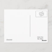 Anders Zorn, het weduwe Briefkaart (Achterkant)