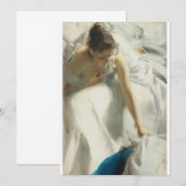 Anders Zorn - Reveil Kaart (Voorkant / Achterkant)