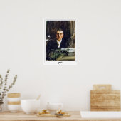 Anders Zorn Zedign Art Poster #13 (Keuken)