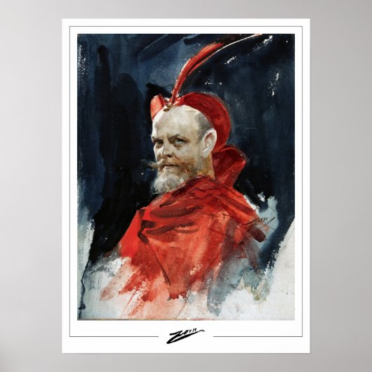 Anders Zorn Zedign Art Poster #14 (Voorkant)