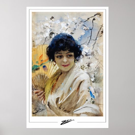 Anders Zorn Zedign Art Poster #18 (Voorkant)