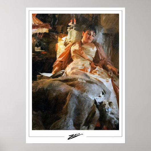 Anders Zorn Zedign Art Poster #28 (Voorkant)