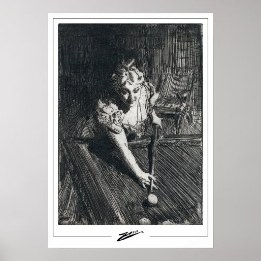 Anders Zorn Zedign Art Poster #309 (Voorkant)