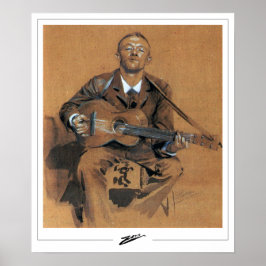 Anders Zorn Zedign Art Poster #376