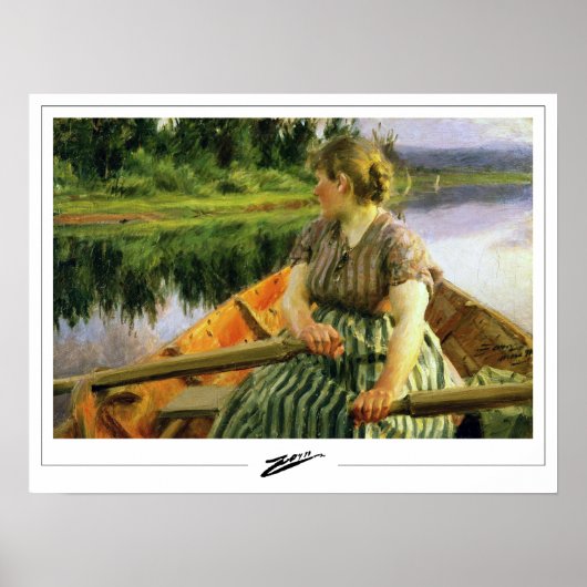 Anders Zorn Zedign Art Poster #51 (Voorkant)