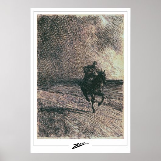 Anders Zorn Zedign Art Poster #54 (Voorkant)