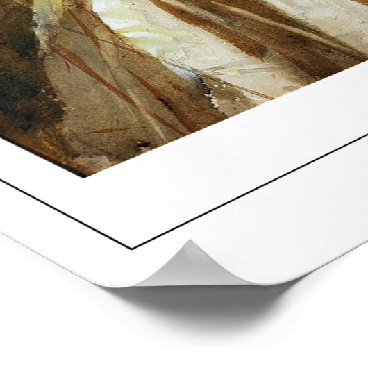 Anders Zorn Zedign Art Poster #89 (Hoek)