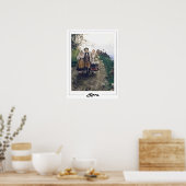 Anders Zorn Zedign Art Poster #93 (Keuken)