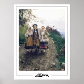 Anders Zorn Zedign Art Poster #93 (Voorkant)