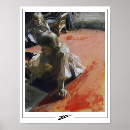 Anders Zorn Zedign Kunstposter #11 Poster (Voorkant)