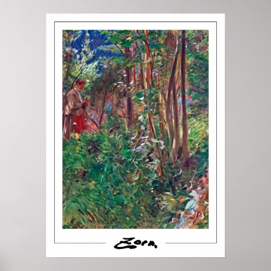 Anders Zorn Zedign Kunstposter #135 Poster (Voorkant)