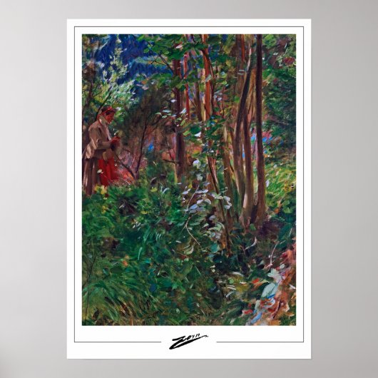 Anders Zorn Zedign Kunstposter #15 Poster (Voorkant)