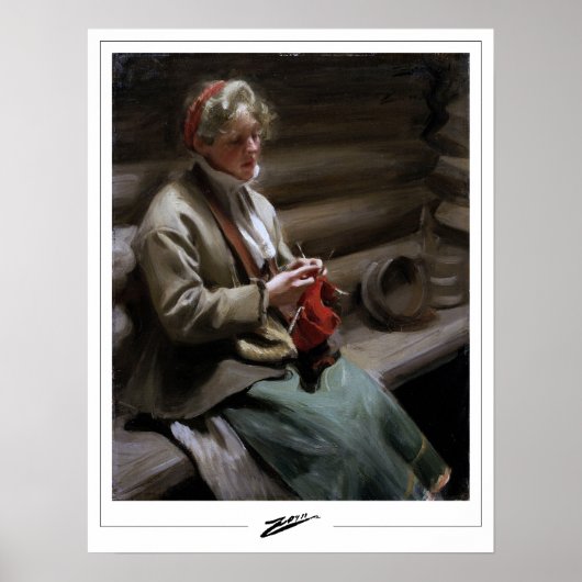 Anders Zorn Zedign Kunstposter #211 Poster (Voorkant)