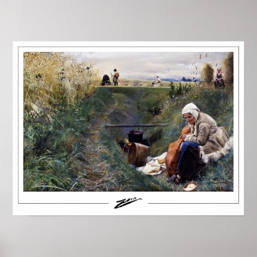 Anders Zorn Zedign Kunstposter #26 Poster (Voorkant)