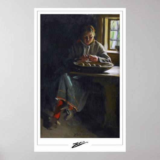 Anders Zorn Zedign Kunstposter #277 Poster (Voorkant)
