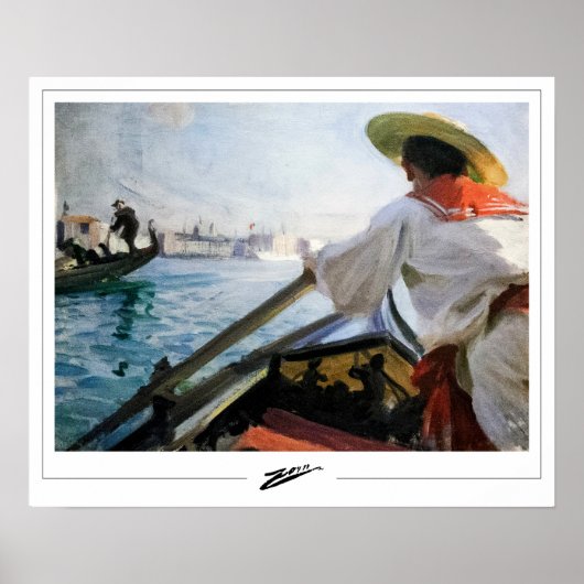 Anders Zorn Zedign Kunstposter #319 Poster (Voorkant)