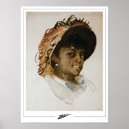 Anders Zorn Zedign Kunstposter #347 Poster (Voorkant)