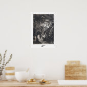 Anders Zorn Zedign Kunstposter #371 Poster (Keuken)