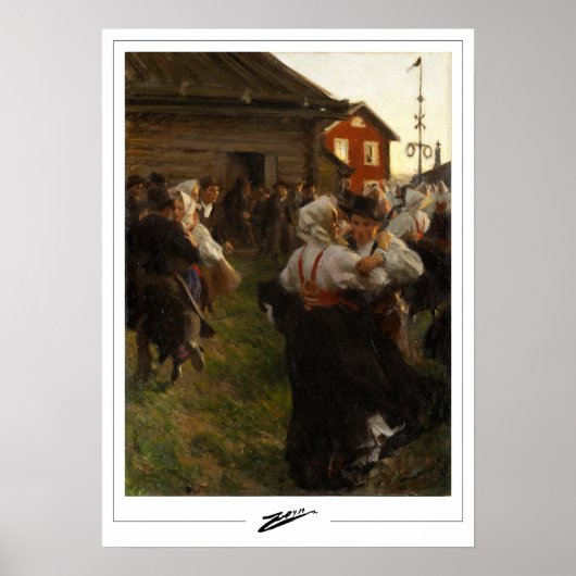 Anders Zorn Zedign Kunstposter #72 Poster (Voorkant)