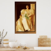 Anders Zorn's portret van mevrouw Eben Richards Poster (Keuken)