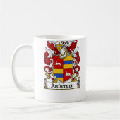 Andersen Family Crest Koffiemok (Links)