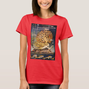 Andersen: Kleine Mermaid Tekening T-shirt