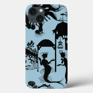 Andersen: Kleine Zeemeermin Silhouet iPhone 13 Hoesje