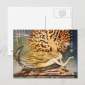 Andersen: Kleine Zeemeermin tekening Briefkaart (Voorkant / Achterkant)