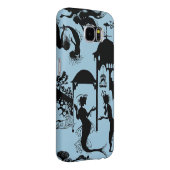 Andersen: Little Mermaid Silhouette Case-Mate Samsung Galaxy Hoesje (Back/Rechts)