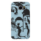 Andersen: Little Mermaid Silhouette Case-Mate Samsung Galaxy Hoesje (Achterkant)