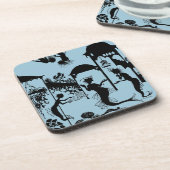 Andersen: Little Mermaid Silhouette Drankjes Onderzetter (Linkerzijde)