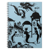 Andersen: Little Mermaid Silhouette Notitieboek (Voorkant)